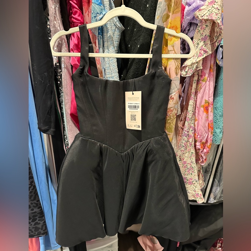 OH POLLY black corset dress
